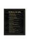 ALAYRA Inspirational Posters for Guys - Empowering Posters, Daily Inspirational Quotes on Life, Motivational Wall Art for Men, Positive 10 Rules for Life Art Print Individual50.8X40.6 CM