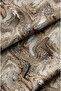 Mosaic Patterned Digital Printed Upholstery Fabric. Soft Keyed Cotton Lined Non-Stretch Fabric - 4