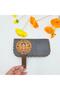 Frida Figured Large Wallet Ethnic Bohemian Retro Vintage Style - Anthracite - 2