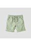 Solid Shorts with Drawstring Closure and Pockets - 2
