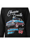 Boys Crew Neck Sweatshirt with Graphic Print - Cotton - Long Sleeves - 5
