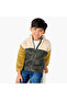 Colourblock Fleece Jacket with Zip Closure