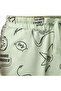 Gaming Print Shorts with Drawstring Closure - 5