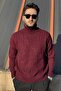 Men'S, Full Turtleneck, Old Money Culture, Wool, Regular Fit, Hi-Quality Sweater 25Pltk21 - 3