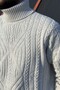 Men'S, Full Turtleneck, Old Money Culture, Wool, Regular Fit, Hi-Quality Sweater 25Pltk21 - 5