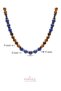 Certified Lapis Lazuli Stone Libra Zodiac Sign Men's Natural Stone Pendant - 3