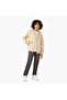Solid Hooded Jacket with Zip Closure - 2