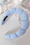 Blue Color Spa Hair Band Towel Crown - 2