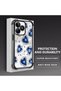 Realme Note 50 Compatible Transparent Silicone Flutter Protective Case Evil Eye Pattern - 4