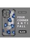 Realme Note 50 Compatible Transparent Silicone Flutter Protective Case Evil Eye Pattern