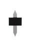 Modern Metal Body Sconce Black Light Atmosphere E27 Compatible for Bedroom and Living Room - 5