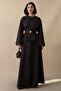 Thessaloniki Wide Sleeve Skirted Bitter Brown Set