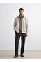 Standard Mold Shirt Collar Men's Coat - 2
