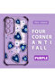 Samsung Galaxy A16 Compatible Transparent Silicone Flutter Protective Case Evil Eye Pattern
