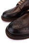 Men's Genuine Leather Brown Casual Shoes - 4