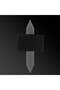 Modern Metal Body Sconce Black Light Atmosphere E27 Compatible for Bedroom and Living Room - 7