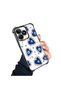 Realme Note 50 Compatible Transparent Silicone Flutter Protective Case Evil Eye Pattern - 3