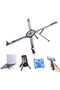 Laptop Stand for Desk, Foldable Aluminum Alloy Magnetic Computer Riser