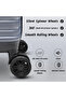 Hard Shell Lightweight ABS 24 Inch (20-25kg) Luggage, Combination Lock Suitcase - 6