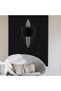 Stylish Metal Sconce Wall Lamp E27 Compatible 35X22X75 cm Hallway and Living Room Lighting - 6