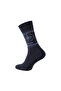 Cotton Socks, 43-46, Sailor Pattern, 4-Piece, Soft - 2