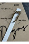 Keep Patterned Women's Gold Buckle Belt Jacket Belt Dress Belt Trouser Belt - 4