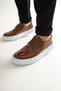 Yg149 Changer over Men's Casual Lace-Up Patent Leather Classic Shoes Rbt - Brown - 2