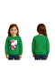 Unisex Hello Kitty Printed Children's Sweatshirt 3 Thread Raised