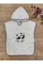 Panda Embroidered Baby Girl/Boy Bath Towel Pareo 100% Cotton Hooded Poncho – Soft Water Absorbent Gift - 8