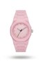 Sports and Daily Silicone New Season Unisex Pink Wristwatch
