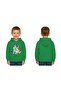 Unisex Bluey Printed Children's Swaetshirt Hooded 3 Thread Raster