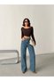 Tinted Full-Fit High Waist Loose Legs
