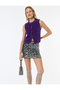Sequined Slim Fit Mini A-Line Evening Dress Skirt - 2