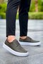 Yg149 Changer over Men's Casual Lace-Up Leather Classic Shoes Cbt - Khaki - 4