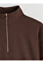 Esvab • Modern & Distinctive Stand Collar Women's Sweatshirt - 3