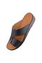 A E T Handmade Arabic Sandals For Men Outdoor Mens Slippers, Full Genuine Milled Leather with Buckle - 3