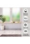 Frosted Window Film Static Cling Privacy UV Heat Control 40x100cm - 3