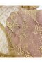 Lace Fabric in Milky Coffee Gold Colors (Width 140 cm X Length 230 cm) - 4