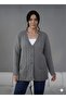 Women's Buttoned Soft Textured Knitwear Cardigan 567-400