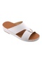 A E T Handmade Arabic Sandals For Men Outdoor Mens Slippers, Full Genuine Milled Leather with Buckle