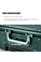 Hard Shell Aluminum Framed 3PCS Set(20/24/28 Inch) Luggage, USB Charging Port, Bottle Holder - 5