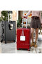 Hard Shell Aluminum Framed 3PCS Set(20/24/28 Inch) Luggage, USB Charging Port, Bottle Holder - 2