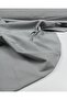 Navy Blue White Striped Cotton Synthetic Fabric Width: 145 cm