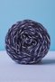 Navy Blue and Lilac Color Blended, Short Pile Acrylic Knitting Yarn (500 Gr.) - 3