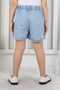 Premium Quality Elastic Waist Girls' Jean Shorts Skirt - 4