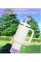 1 Set 3 Pieces 10mm Stylish Bowknot Silicone Straw Tip, for 30&40oz Thermos Cups - 5