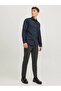 Men's Shirt, Cotton Blend, Slim Fit, Dark Navy - 6