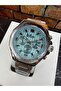 Men's Wristwatch – Blue Dial – Stainless Steel Case and Band