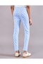 Senior Girls Blue Floral Print Leggings - 3