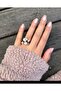 Elegant White Pearl Flower/Vine Branch Motif Ring - 3
